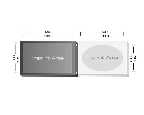 the logo of crystal usb flash drive