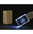 Picture of Crystal Wood Body USB with LED Light
