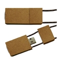Picture of Recycled Paper USB - Yew Lanyard