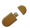 Picture of Recycled Paper USB - Yew Round