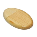 Picture of Oval Wooden USB Drive