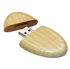 Picture of Oval Wooden USB Drive
