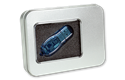 Picture of Tin Box USB Case with Window 